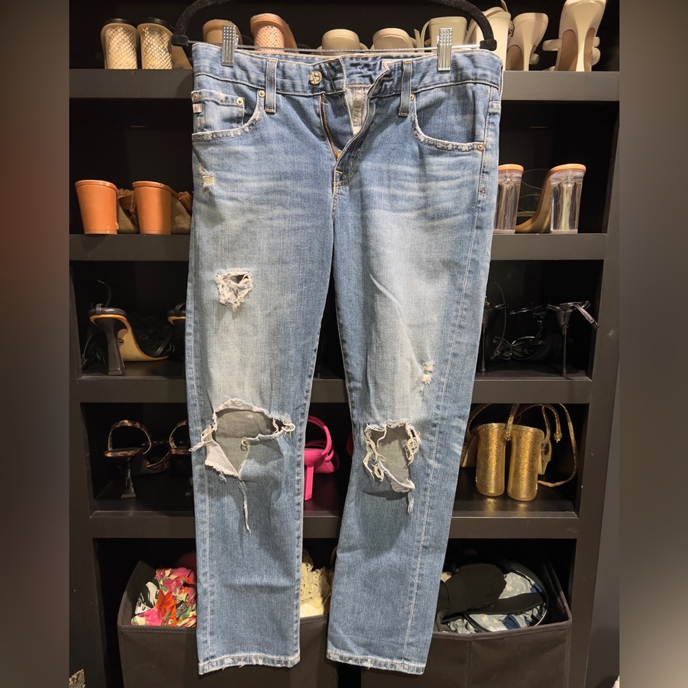 AG Denim ripped jeans (size 26R) $40